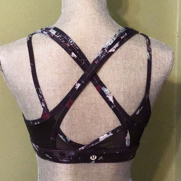 lululemon athletica Other - Lululemon Kara Blossom Multi Print Sports Bra